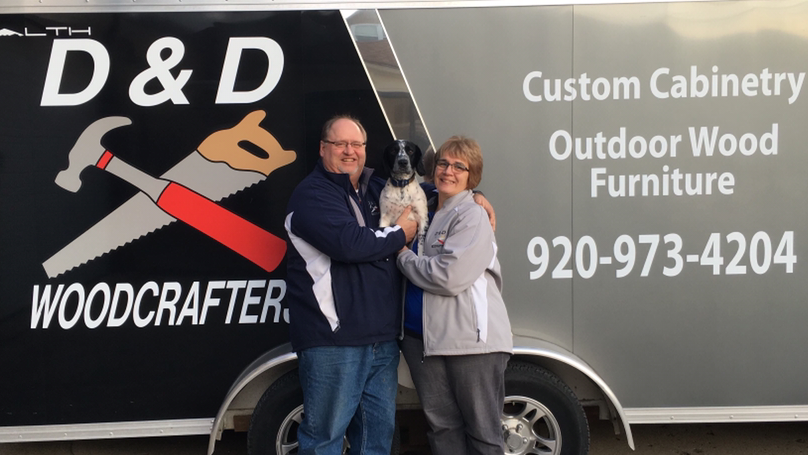 D and D Woodcrafters work