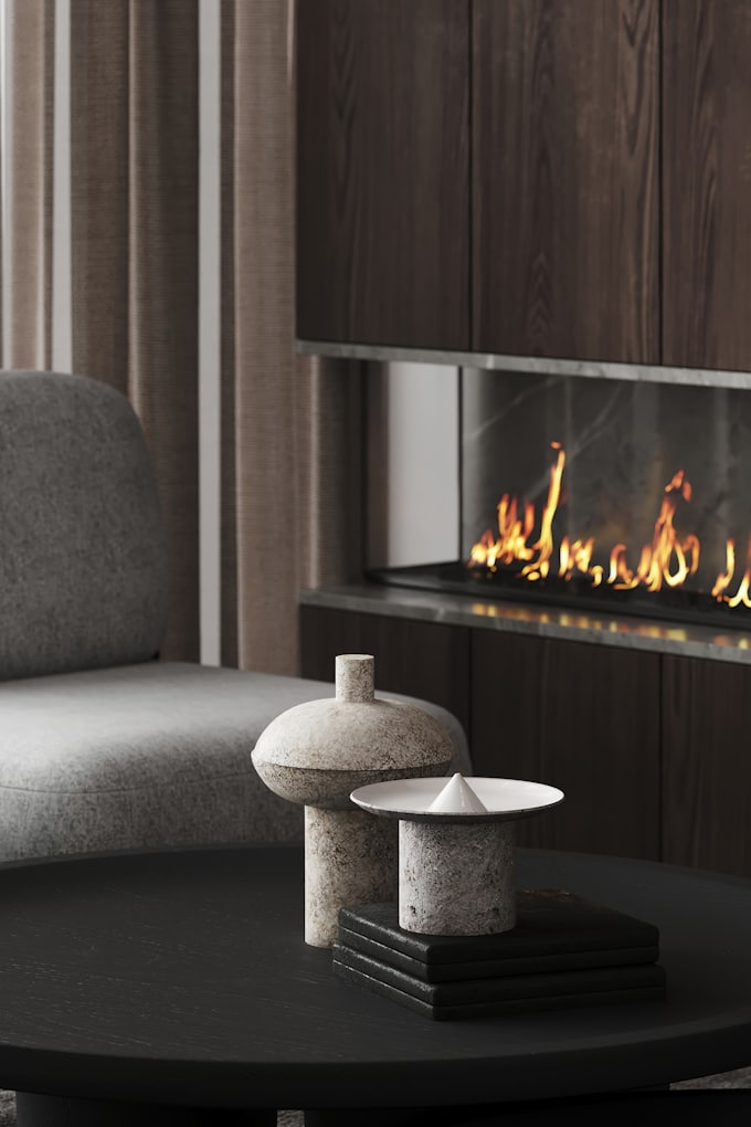 fireplace project