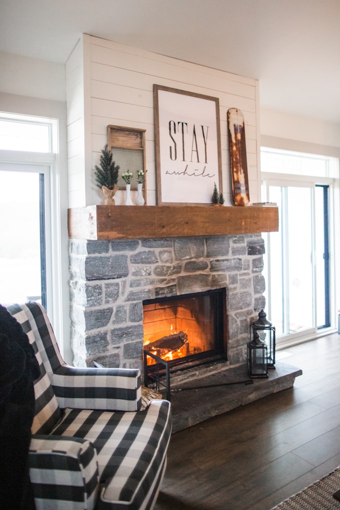 fireplace project