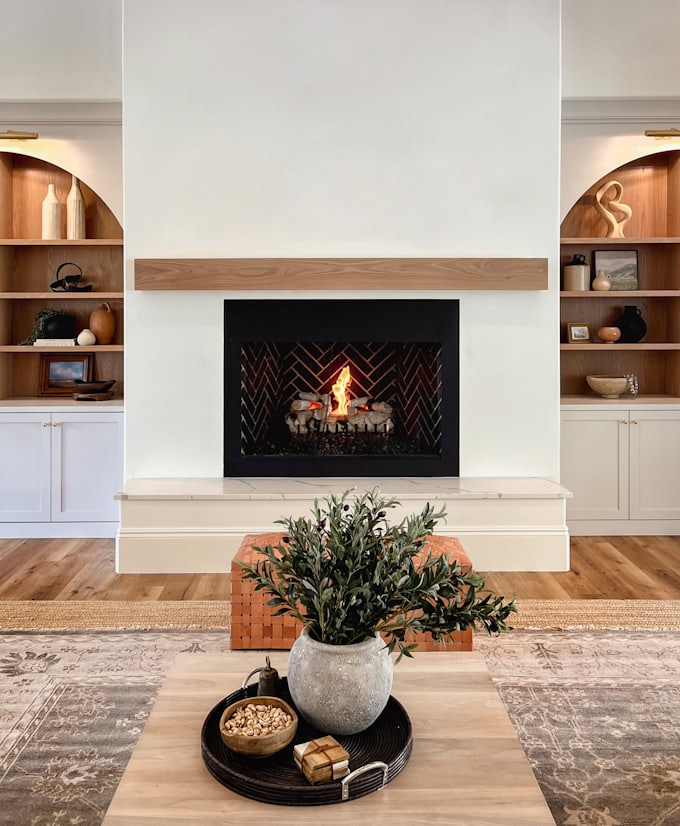 fireplace project